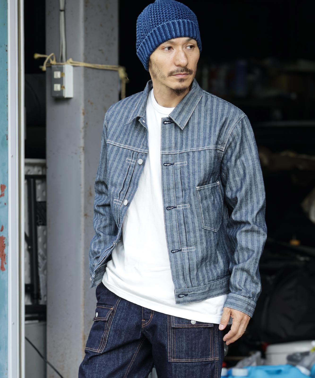 Herringbone Denim Jacket 1st Type / ヘリンボーンデニムジャケット
