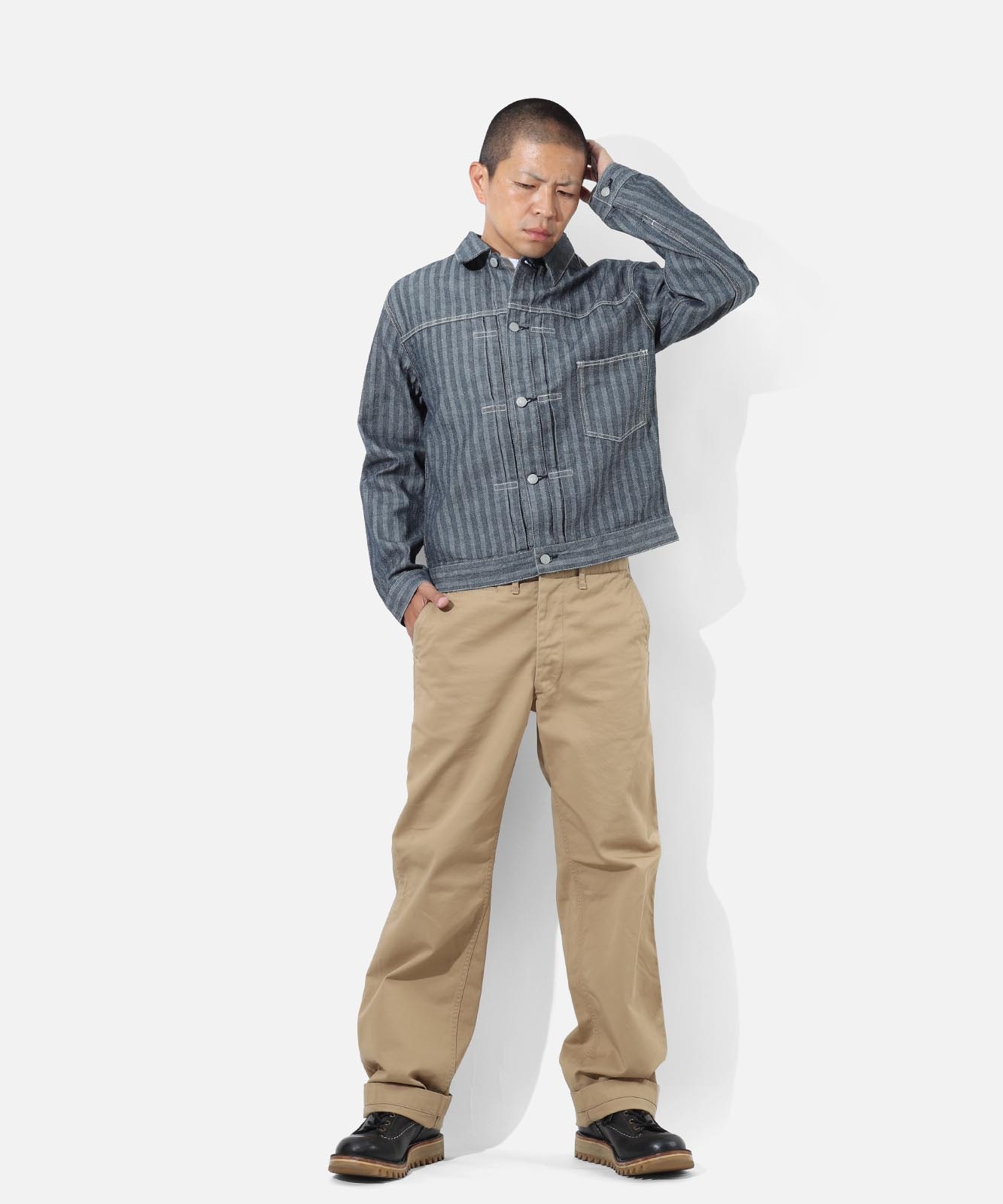 Herringbone Denim Jacket 1st Type / ヘリンボーンデニムジャケット 1stタイプ