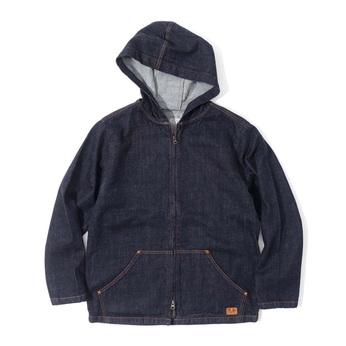 Denim & Hickory Double Zip Hoodie / デニム＆ヒッコリー ダブル