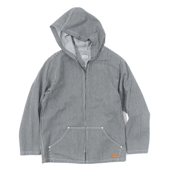 Denim & Hickory Double Zip Hoodie / デニム＆ヒッコリー ダブルジップフーディー