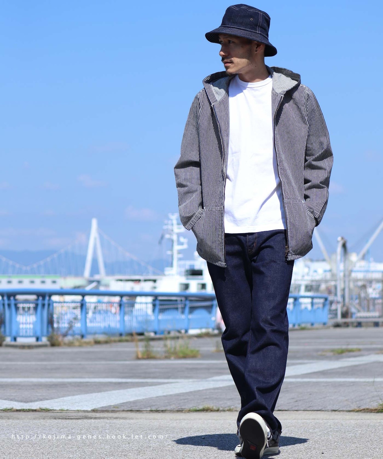 美品⁂センソユニコ⁂ジップジャケット　ストライプ　星刺繍　デニム　ダブルジップ 553212：星座モチーフ刺繍 デニムブルゾンの通販-ScoLar