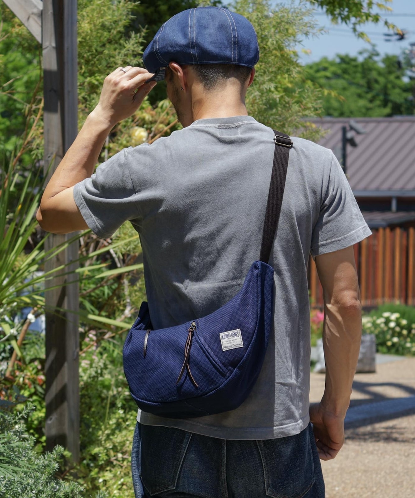 S　②松阪もめん刺し子ショルダーバッグ S ②松阪もめん刺し子ショルダーバッグ Shoulder Bag ショルダーバッグ