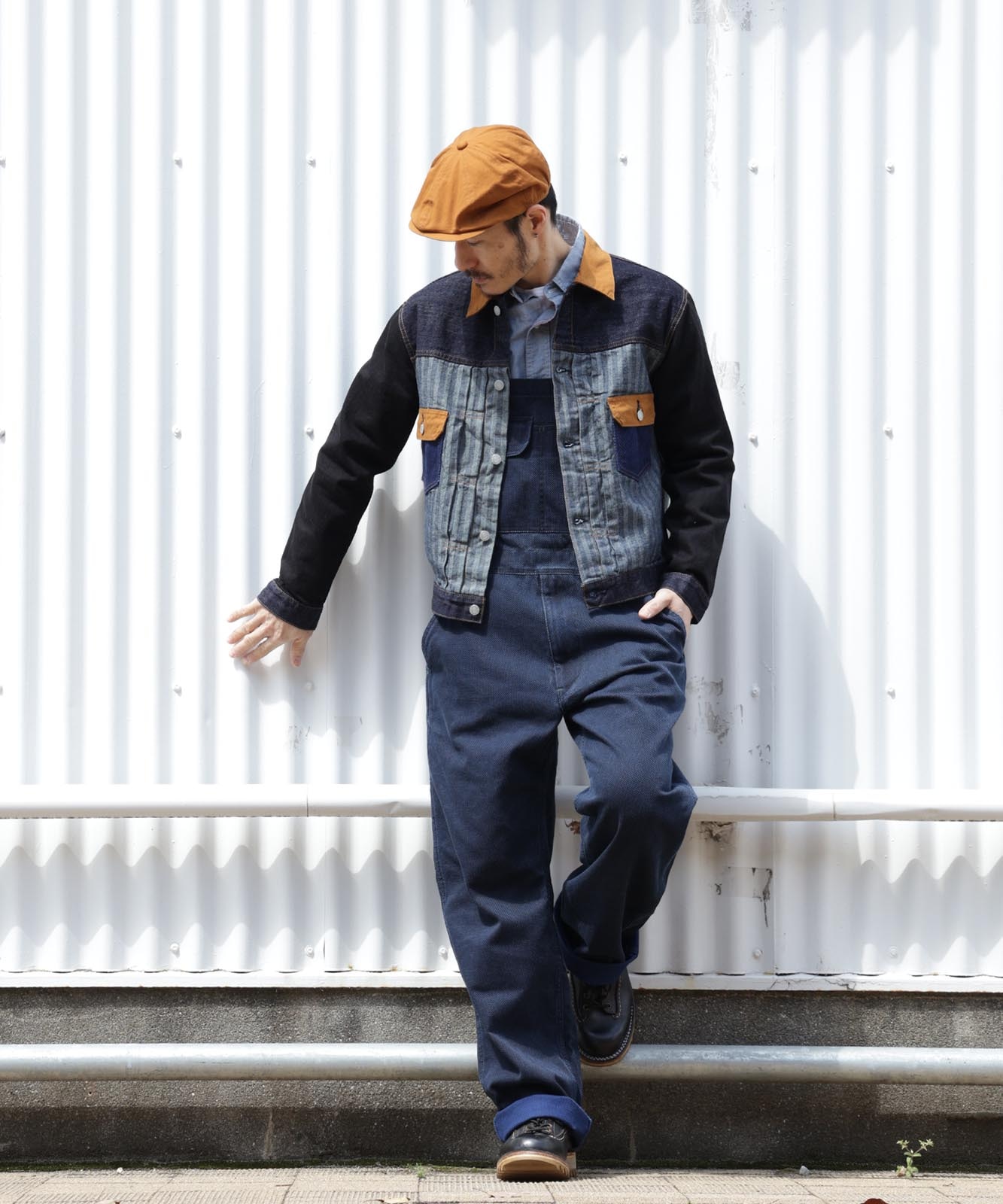 Sashiko Overall / 刺し子オーバーオール