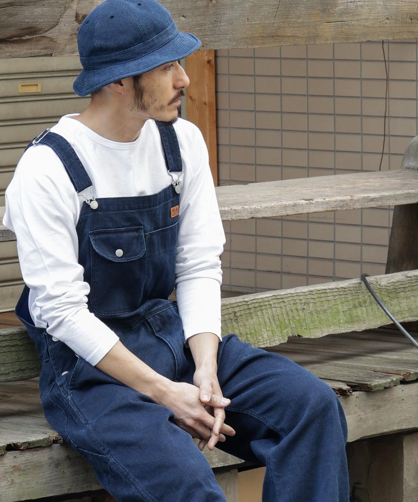 Sashiko Overall / 刺し子オーバーオール | 2025 Autumn item | | 児島