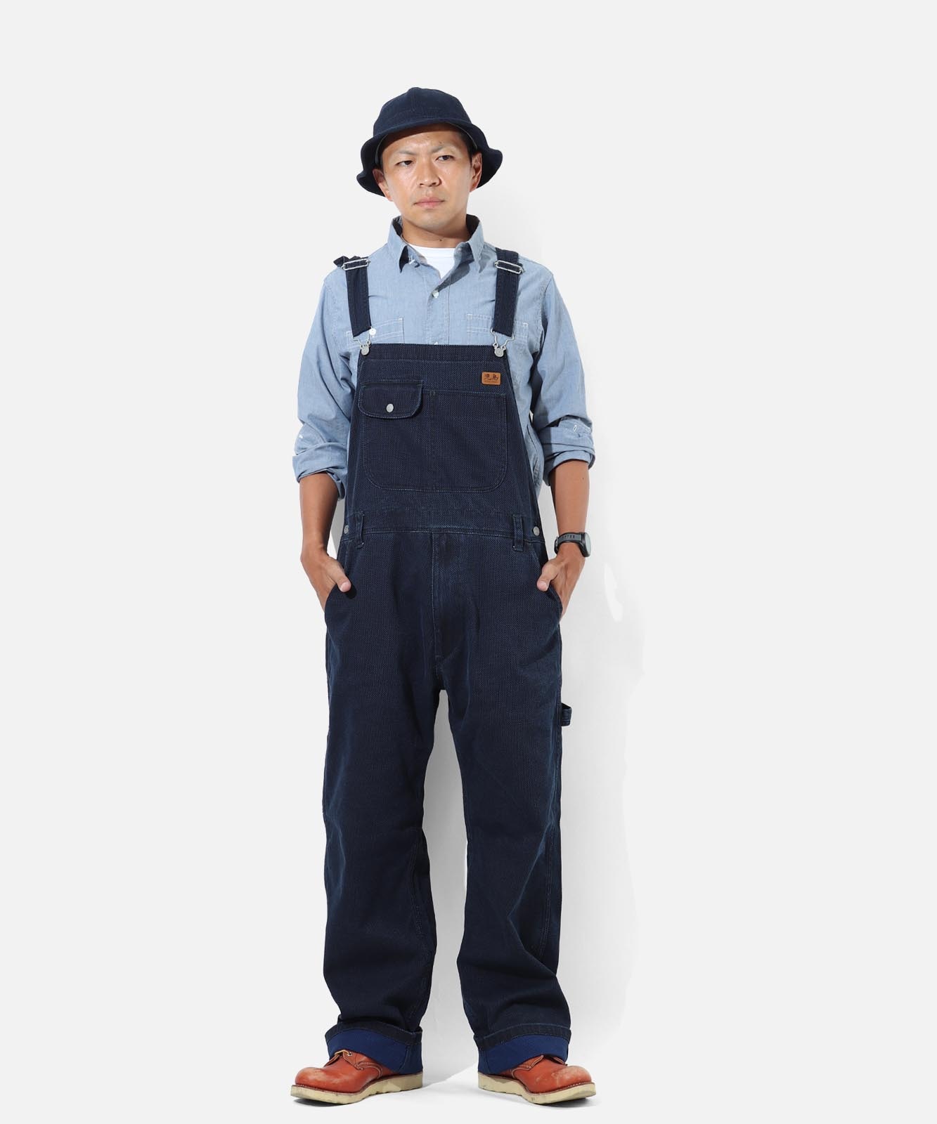 Sashiko Overall / 刺し子オーバーオール | 2025 Autumn item | | 児島