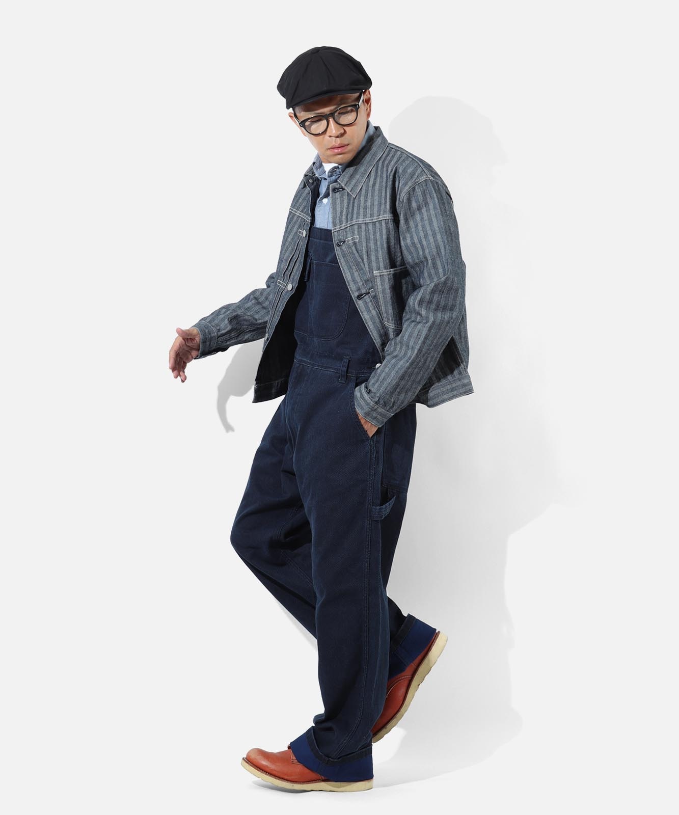 Sashiko Overall / 刺し子オーバーオール | 2025 Autumn item | | 児島