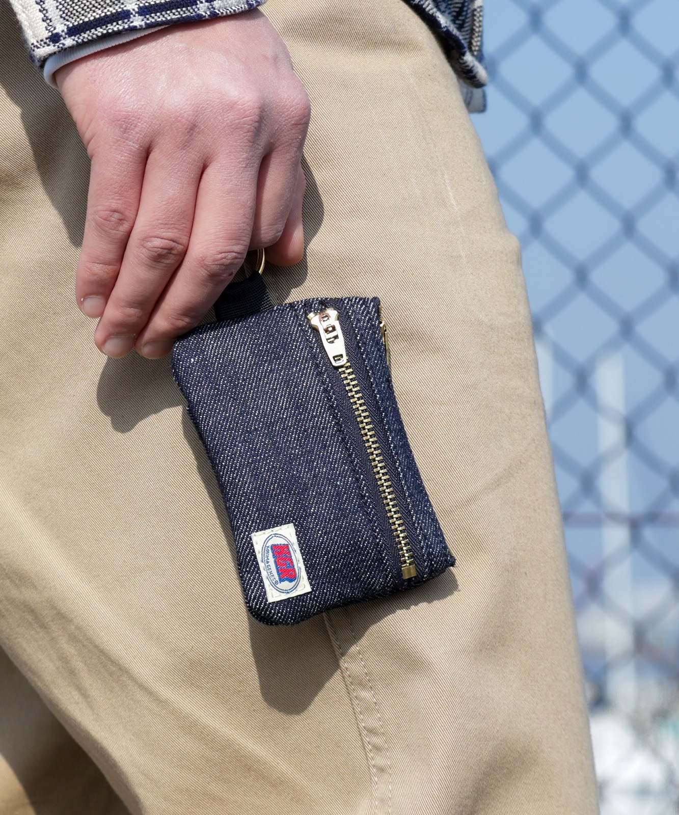 Selvedge Denim Coin Purse by KGR / セルビッチデニムコインパース by KGR