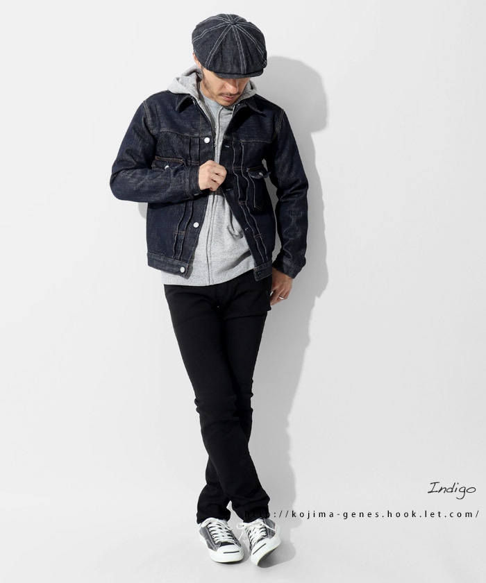 21oz denim & hickory heavy jacket / 21oz デニム＆ヒッコリー ヘビー