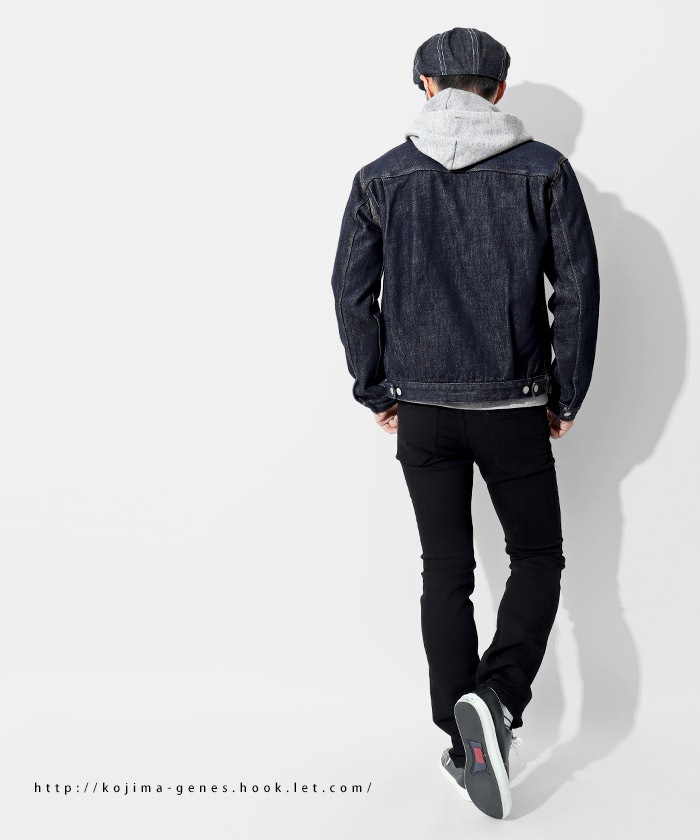 21oz denim & hickory heavy jacket / 21oz デニム＆ヒッコリー ヘビージャケット