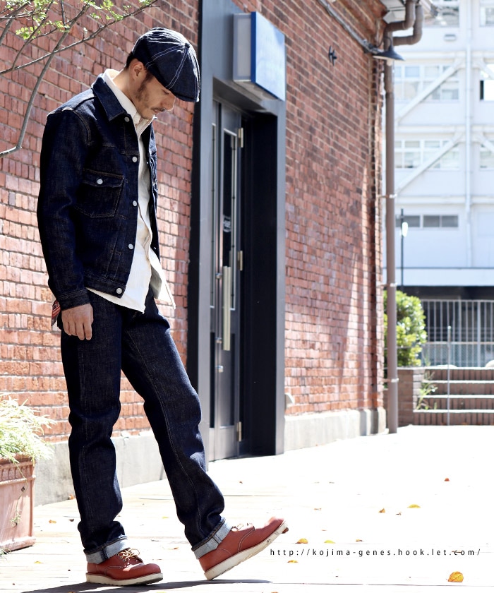 21oz denim & hickory heavy jacket / 21oz デニム＆ヒッコリー ヘビージャケット