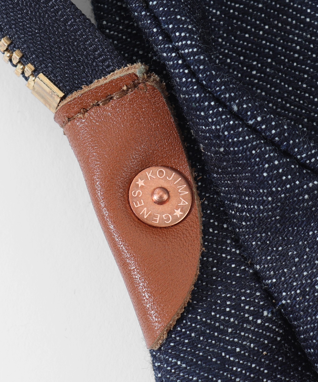 Selvedge Denim Pouch M Size by KGR / セルビッチデニムポーチ Mサイズ by KGR