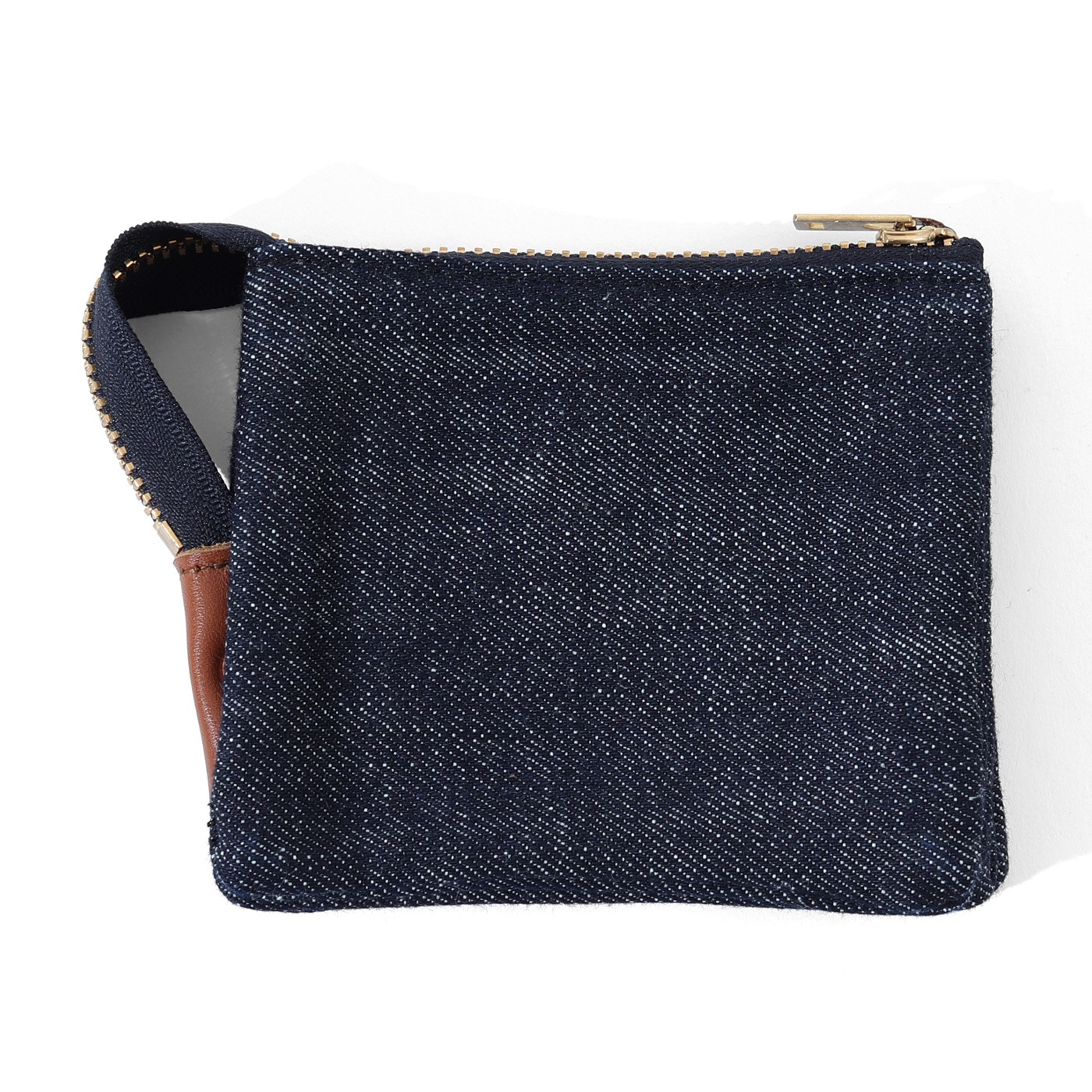 Selvedge Denim Pouch M Size by KGR / セルビッチデニムポーチ Mサイズ by KGR