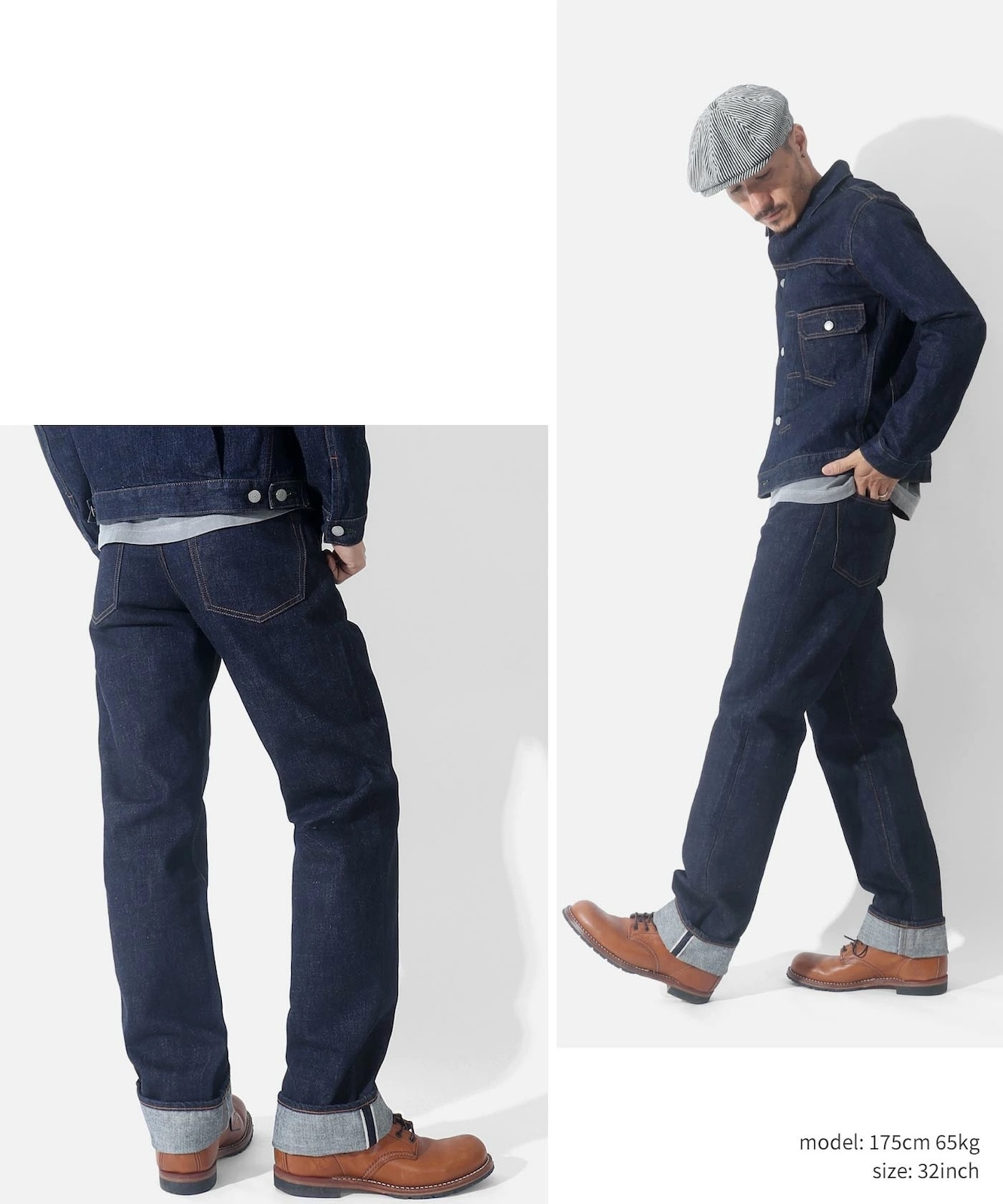 15oz Selvedge Straight Button Fly Denim / 15ozӥå ȥ졼ȥܥե饤ǥ˥