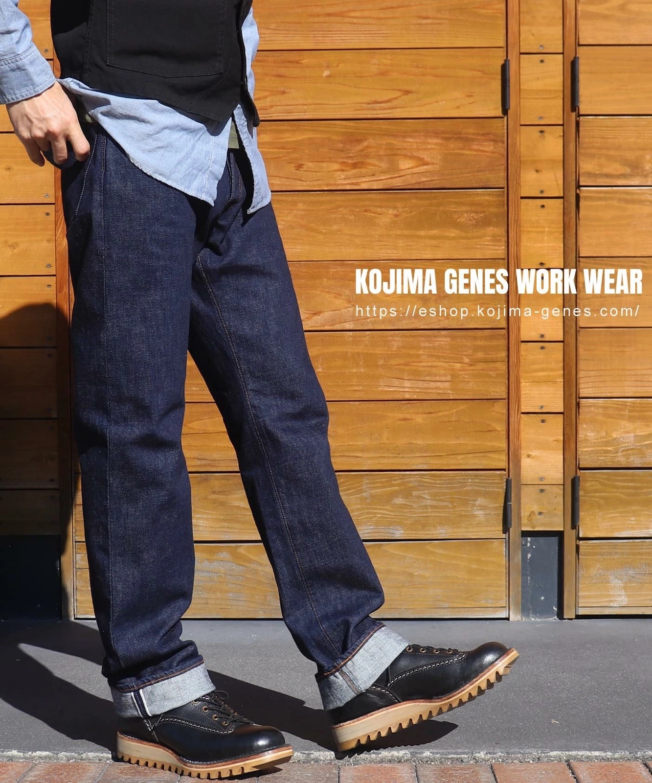 15oz Selvedge Straight Button Fly Denim / 15ozӥå ȥ졼ȥܥե饤ǥ˥