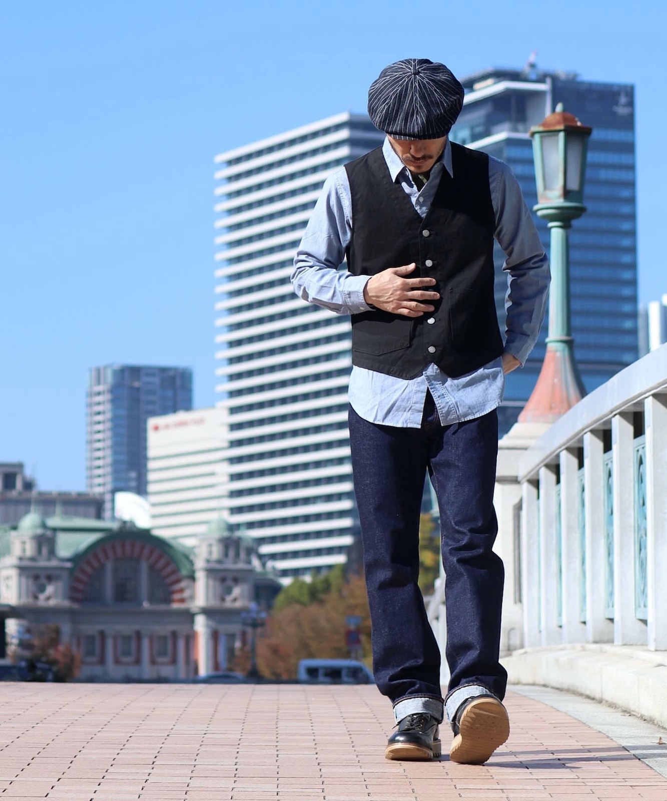 15oz Selvedge Straight Button Fly Denim / 15ozӥå ȥ졼ȥܥե饤ǥ˥