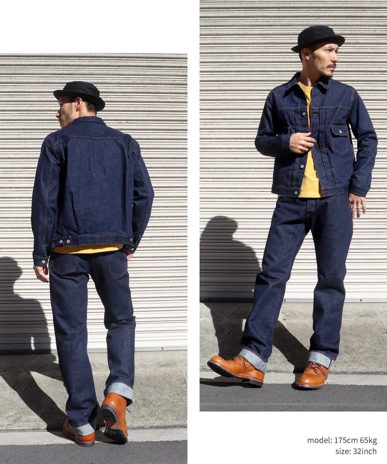 15oz Selvedge Straight Button Fly Denim / 15ozӥå ȥ졼ȥܥե饤ǥ˥