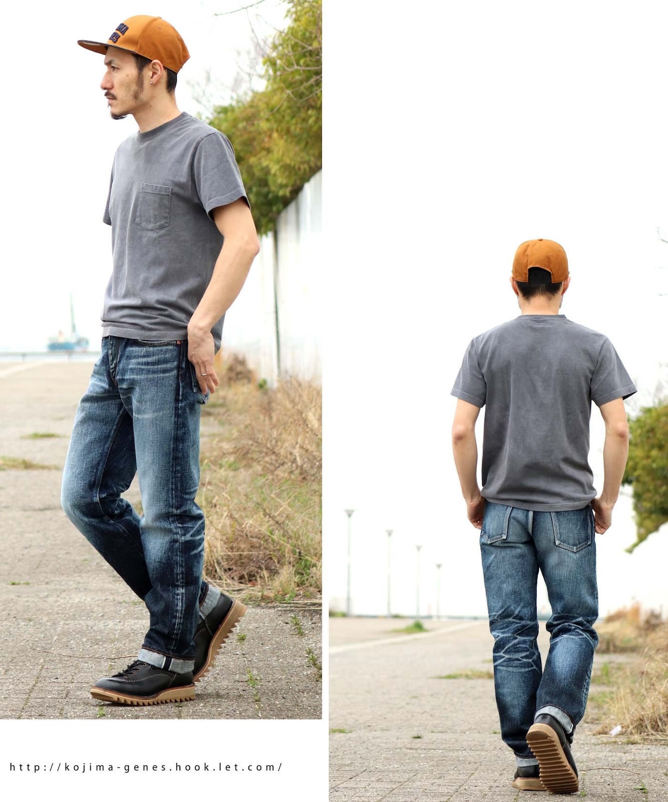 23oz Selvedge Straight Denim Usedwell / 23ozセルビッチ