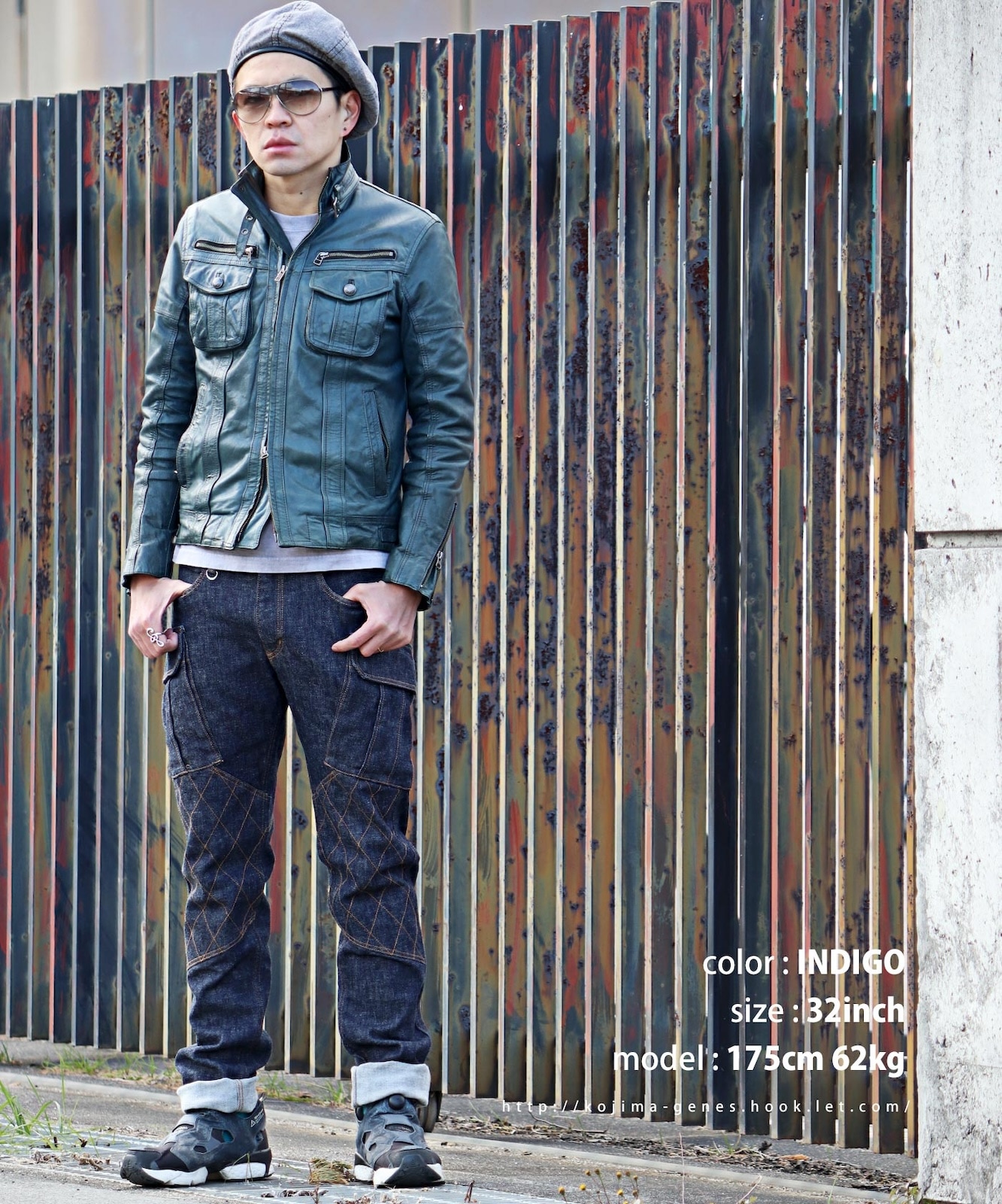 W-knee Cargo Slim Stretch Pants / ֥ˡॹȥåѥ