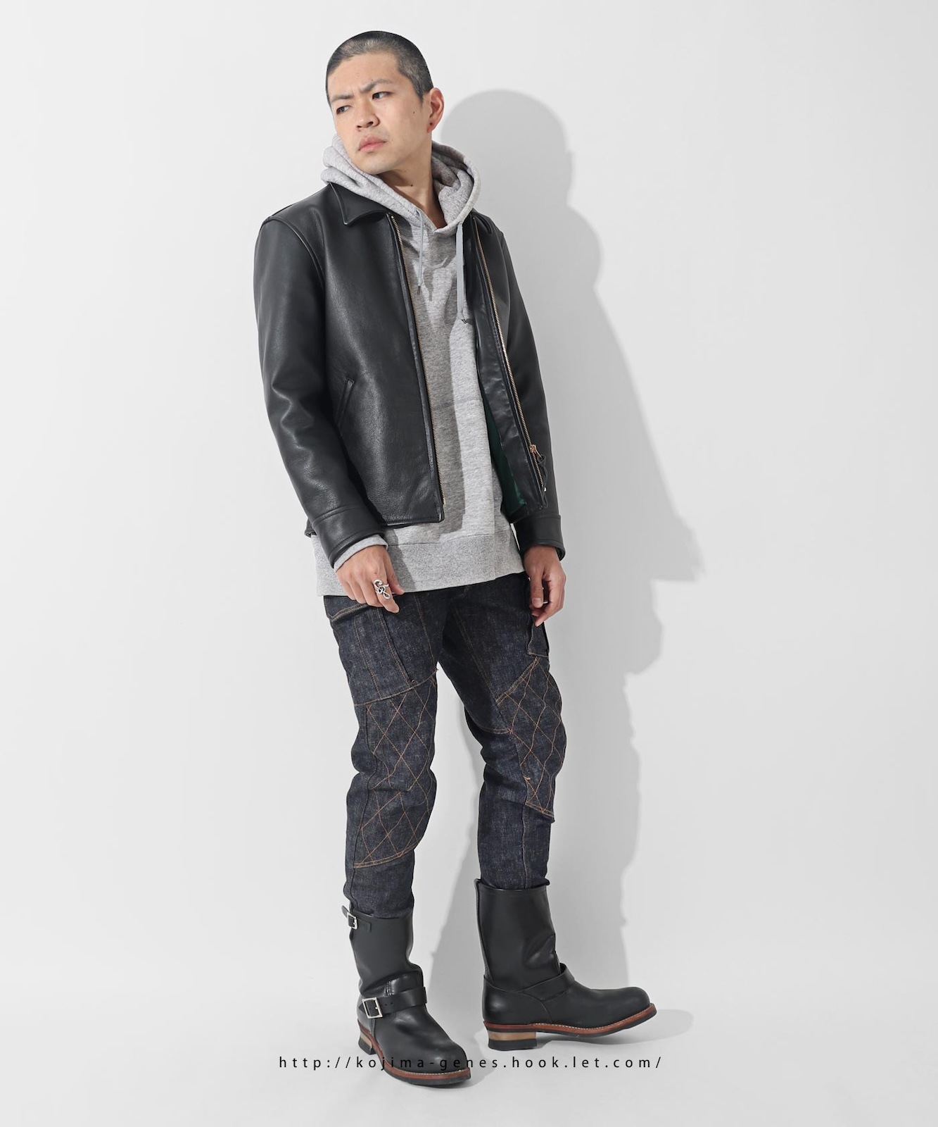 W-knee Cargo Slim Stretch Pants / ֥ˡॹȥåѥ