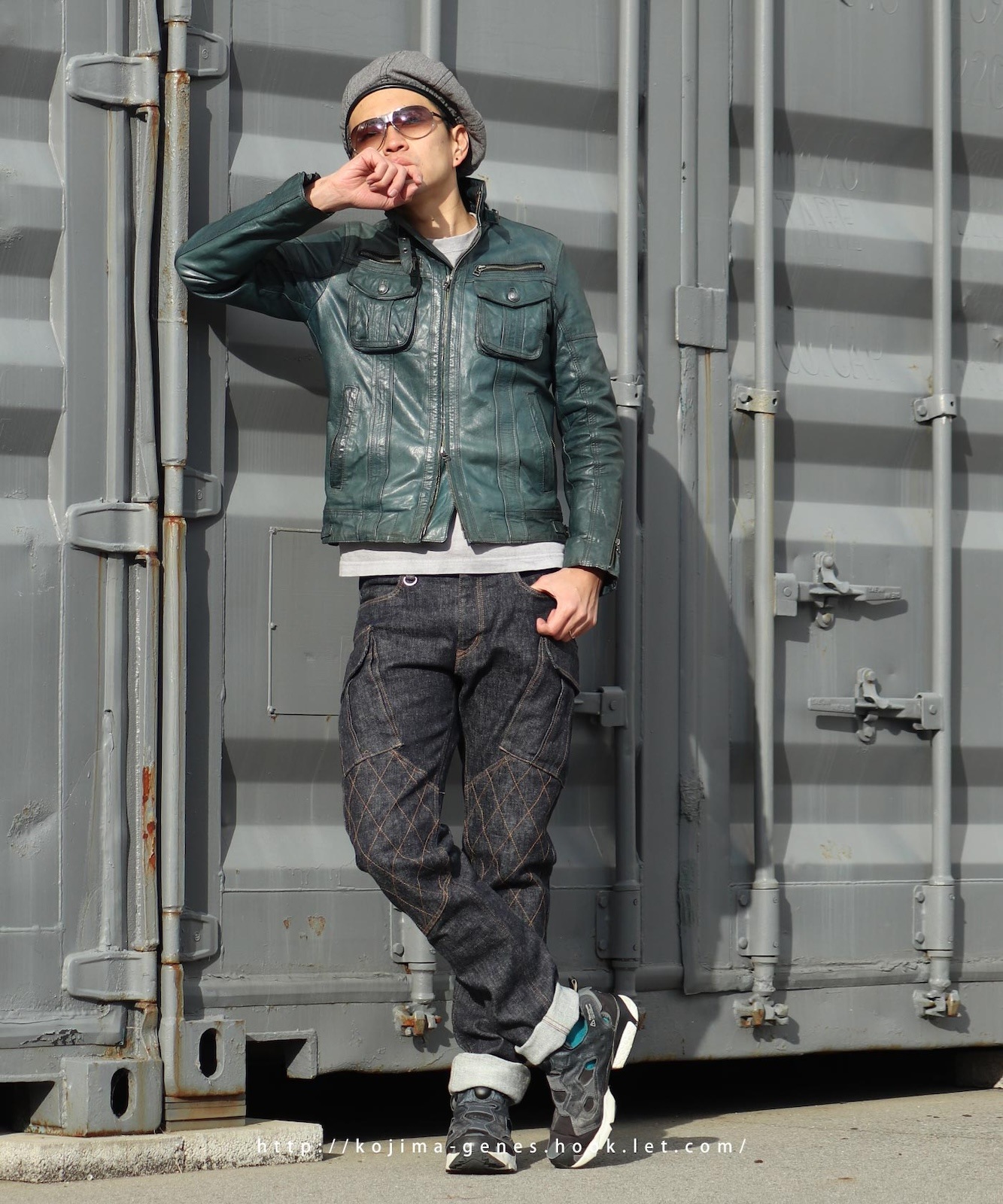 W-knee Cargo Slim Stretch Pants / ֥ˡॹȥåѥ