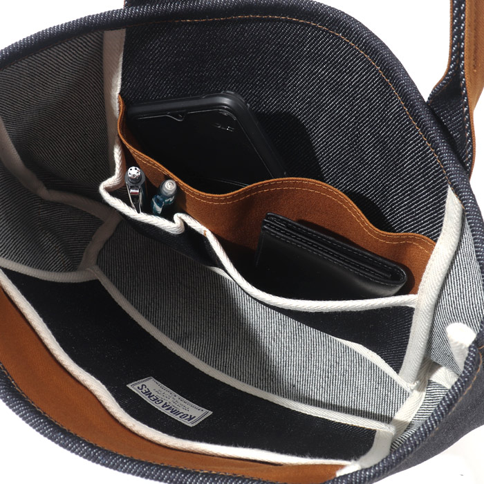 21oz Denim Combo Tote Bag M Size / 21oz デニムコンボトートバッグ M