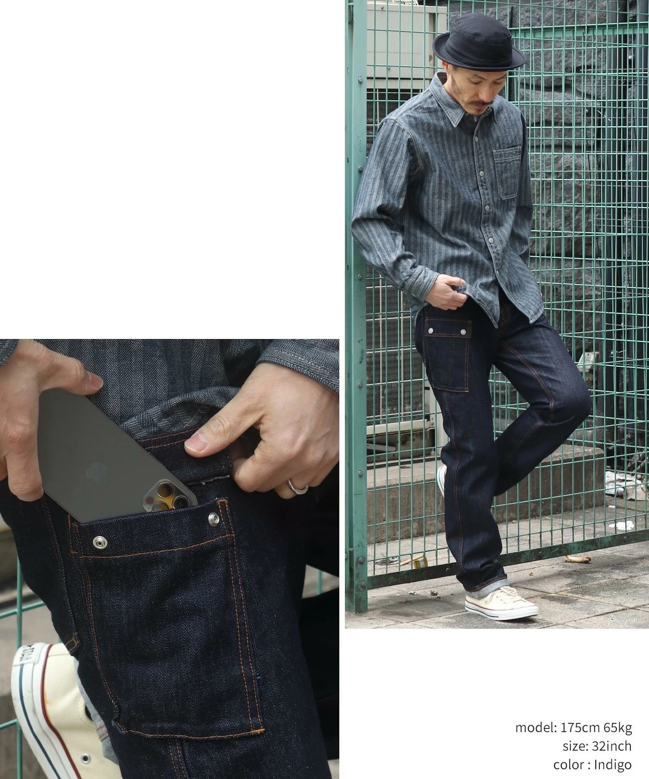 Denim & Hickory Cargo Pants / デニム＆ヒッコリー カーゴパンツ