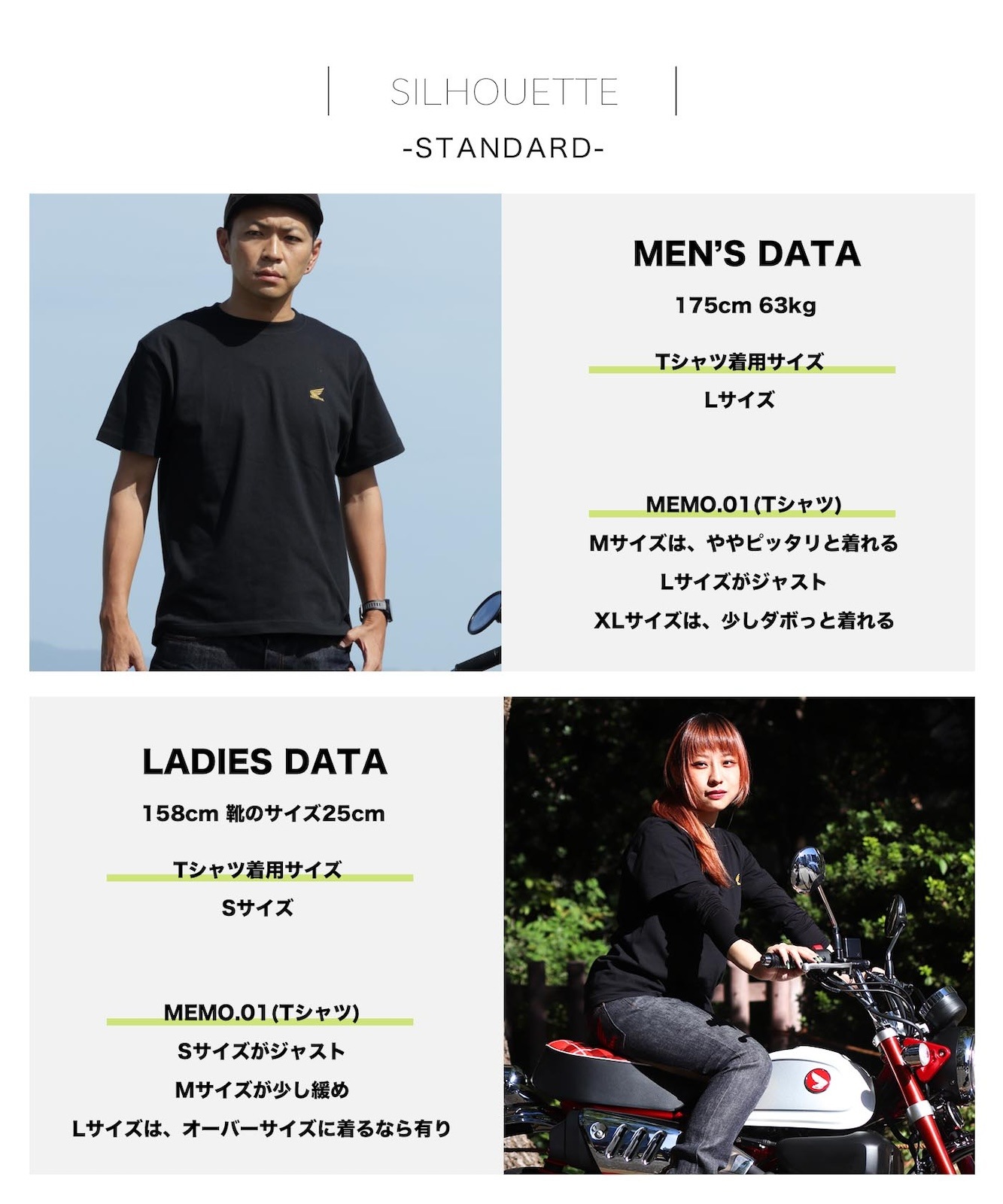 HONDA Collab Monkey Combo T-shirt Black / ۥ 󥭡T ֥å