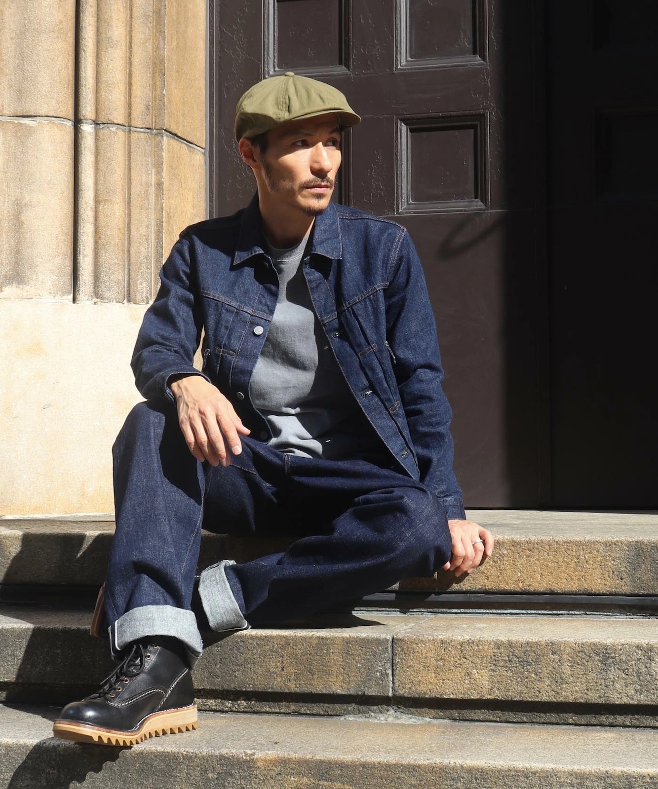 15oz Selvedge Wide Denim / 15ozӥå 磻ɥǥ˥