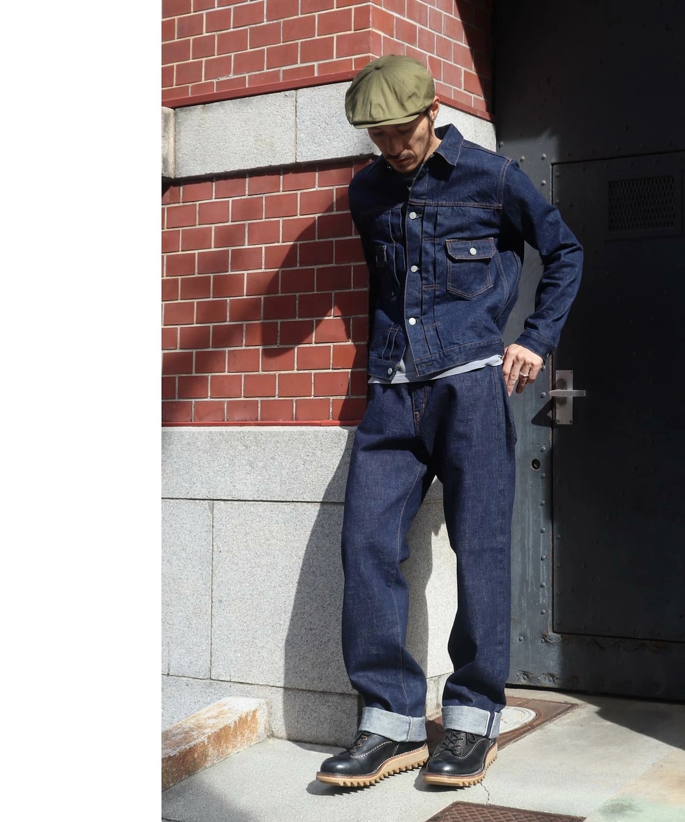 15oz Selvedge Wide Denim / 15ozӥå 磻ɥǥ˥