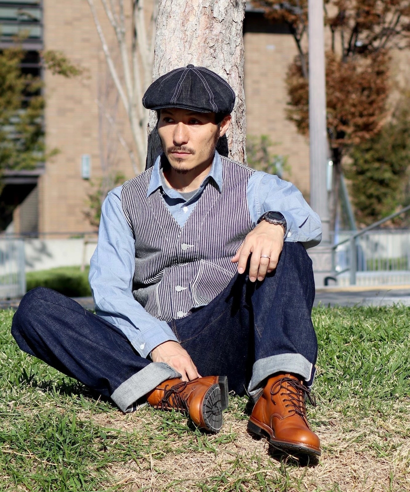 15oz Selvedge Wide Denim / 15ozӥå 磻ɥǥ˥