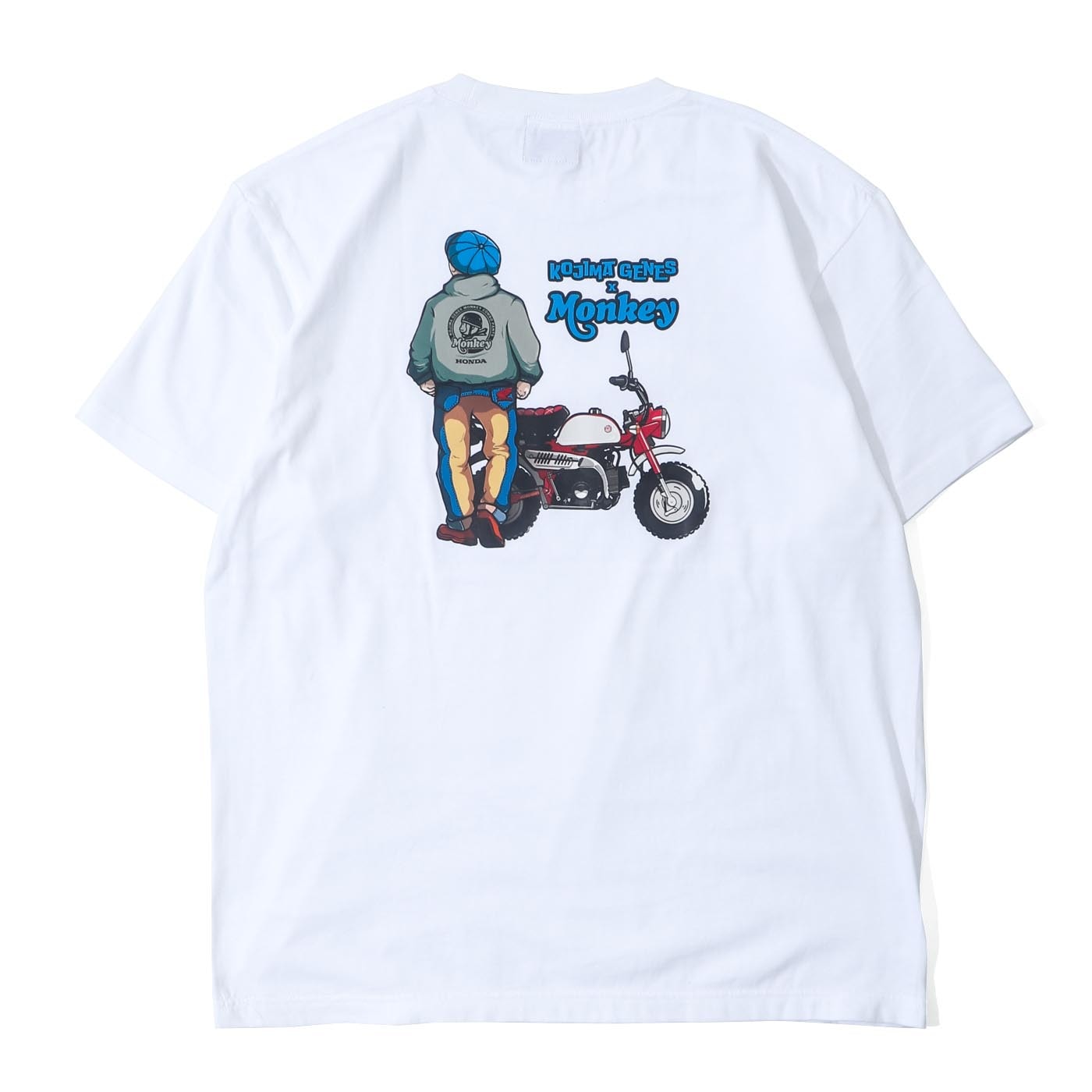 Honda Collab Monkey Combo T-shirt White / ホンダコラボ モンキーコンボTシャツ ホワイト