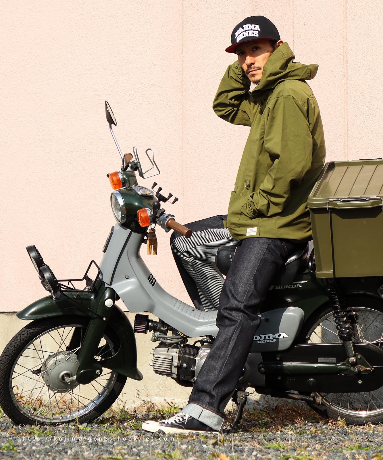 HONDA Collab Monkey Combo Pants / ホンダコラボモンキーコンボパンツ