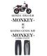 HONDA Collab Monkey Combo Pants / ۥܥ󥭡ܥѥ