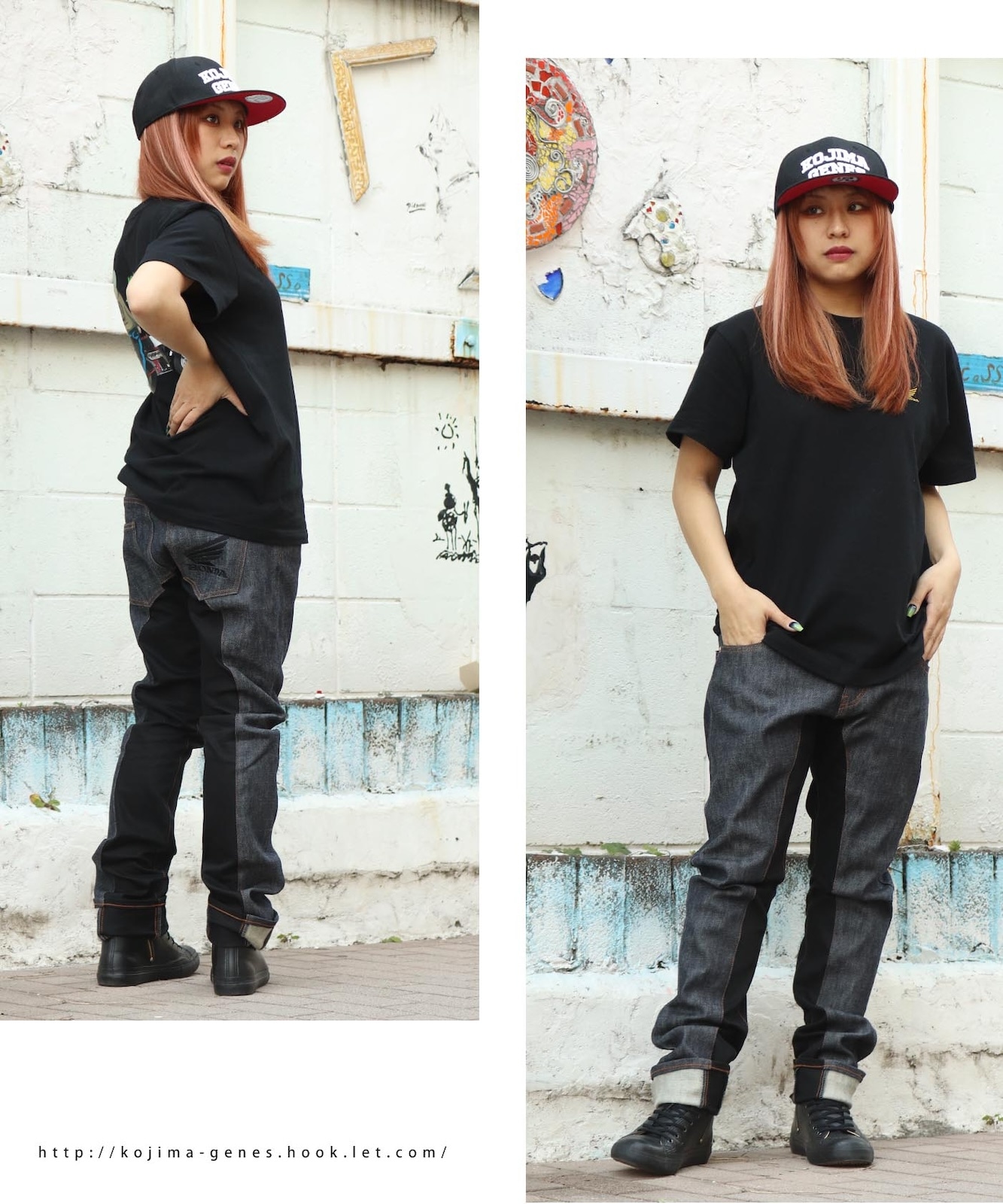 HONDA Collab Women's Monkey Combo Pants / ホンダコラボ ウィメンズ