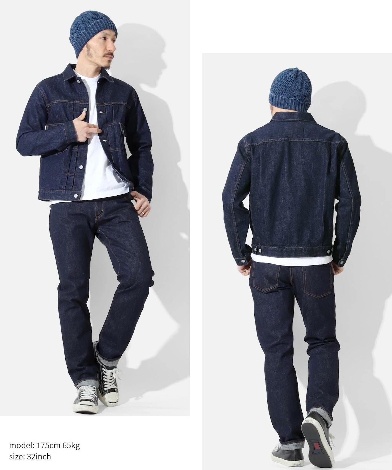 児島ジーンズ 15oz セルビッチ デニムジャケット 3rd XL 15oz Selvedge Denim Jacket 3rd Model / 15ozセルビッチ デニム