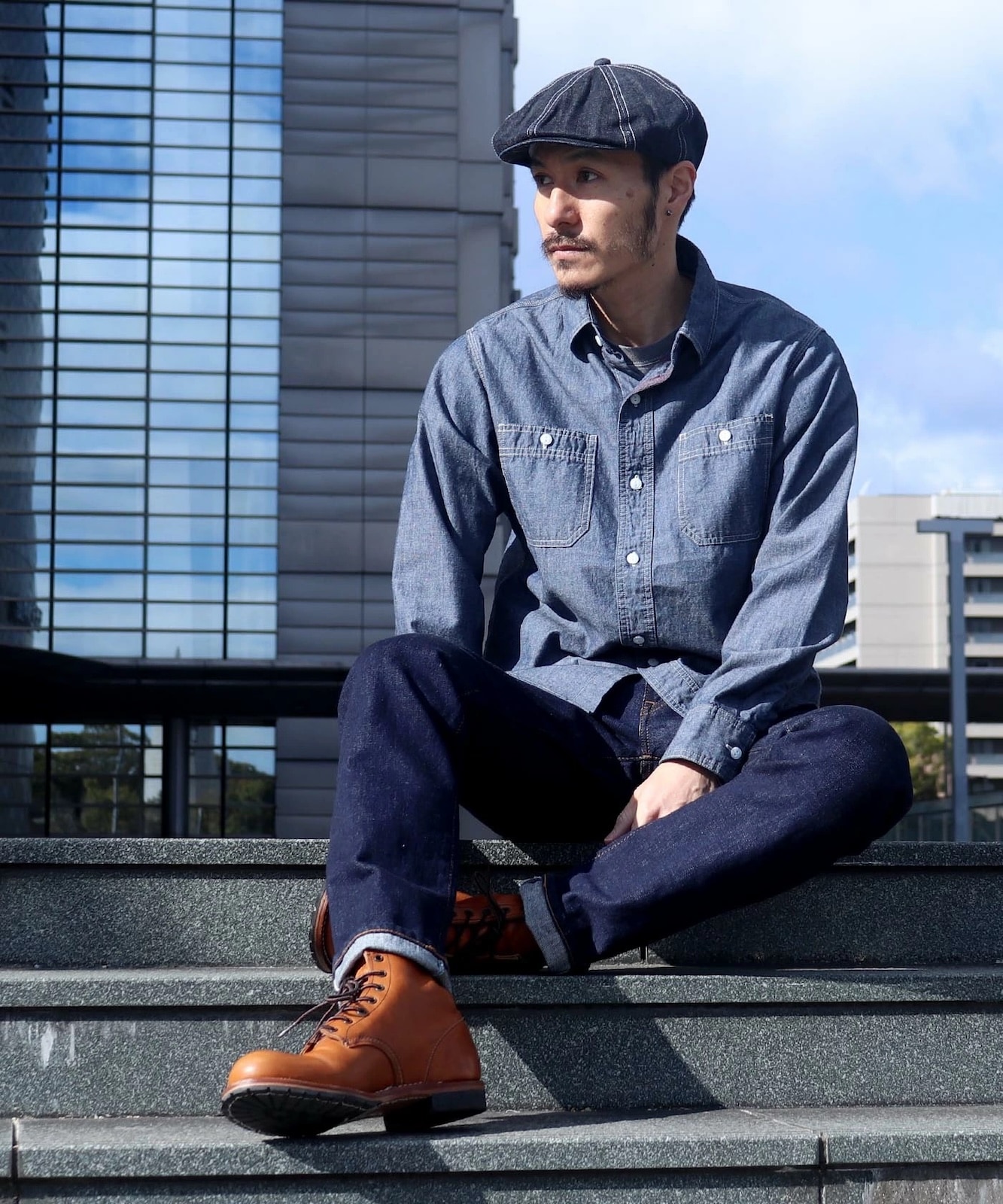 15oz Selvedge Slim Denim / 15ozӥå ǥ˥