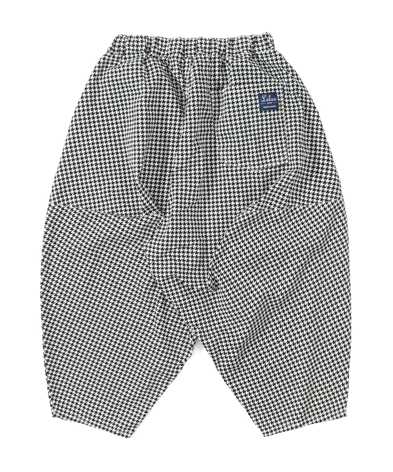 べに緒バルーンパンツご依頼ページ　ライトグレーと黒 Houndstooth Check Ballon Pants 2 by LELAX / 千鳥 バルーンパンツ2