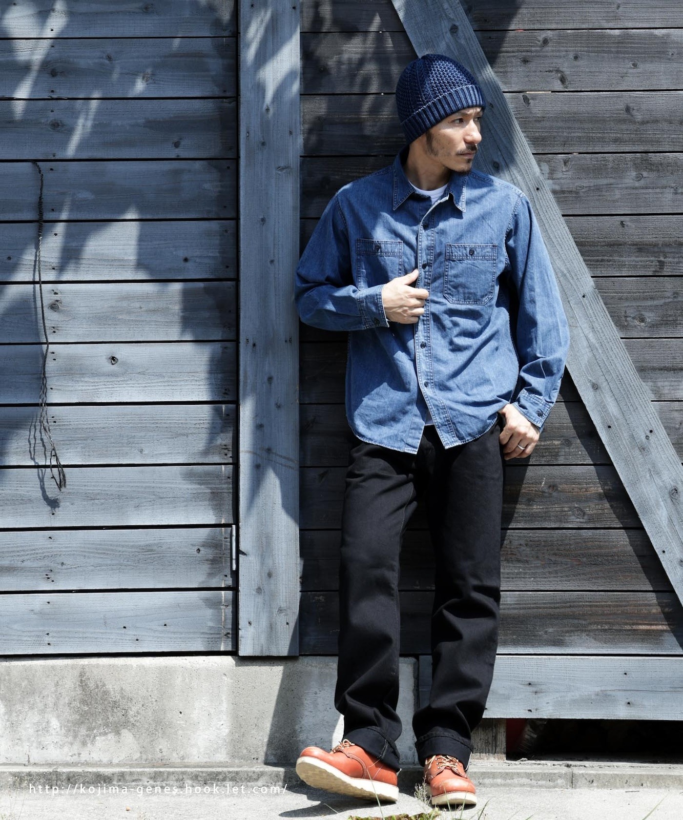 13oz Selvedge Black Straight Denim / 13ozӥå ֥åȥ졼ȥǥ˥