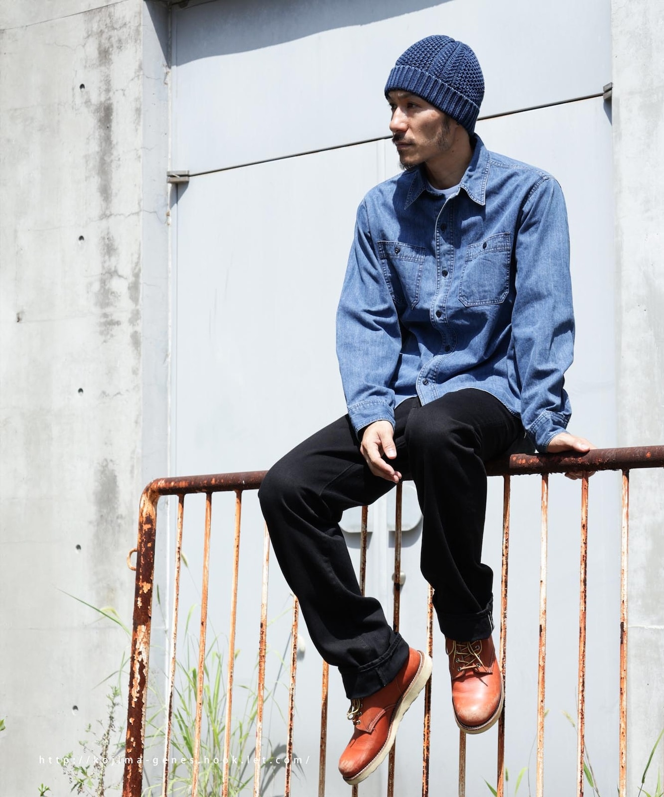 13oz Selvedge Black Straight Denim / 13ozӥå ֥åȥ졼ȥǥ˥