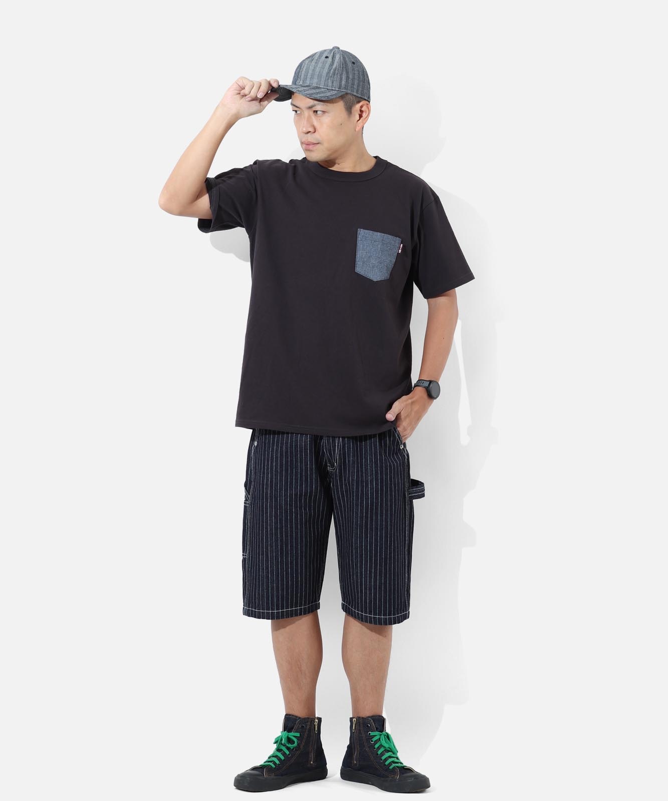 13oz Wabash Painter Shorts / 13oz ウォバッシュ ペインターショーツ