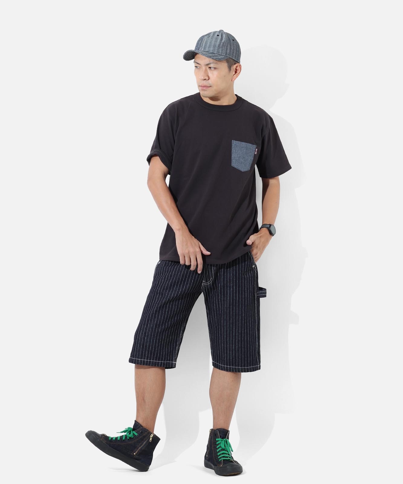 13oz Wabash Painter Shorts / 13oz ウォバッシュ ペインターショーツ