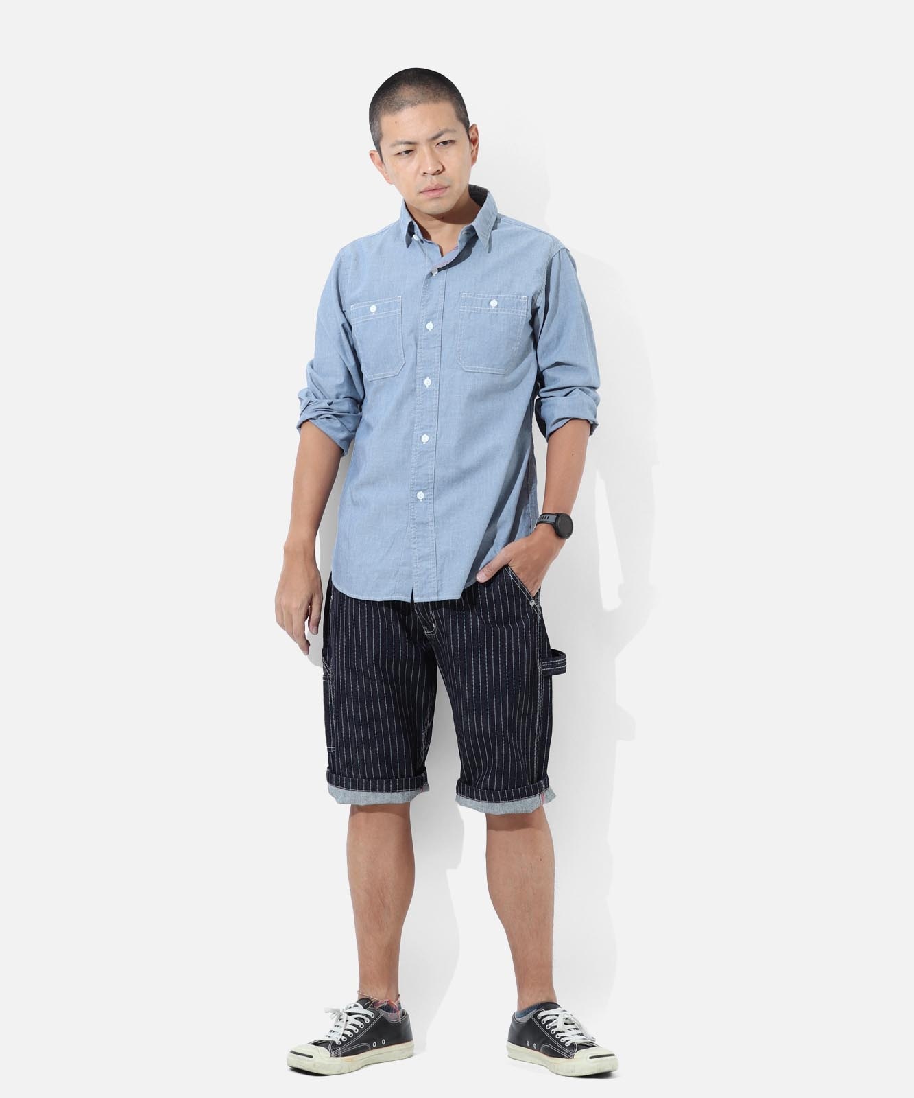 13oz Wabash Painter Shorts / 13oz ウォバッシュ ペインターショーツ