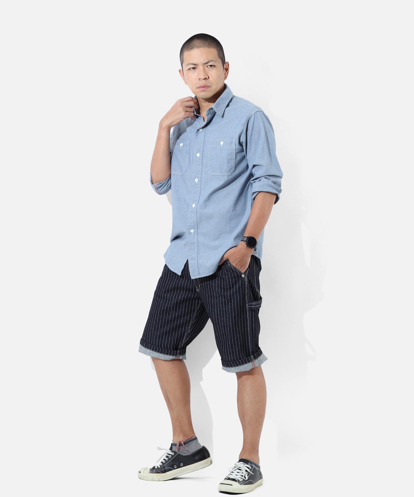 13oz Wabash Painter Shorts / 13oz ウォバッシュ ペインターショーツ