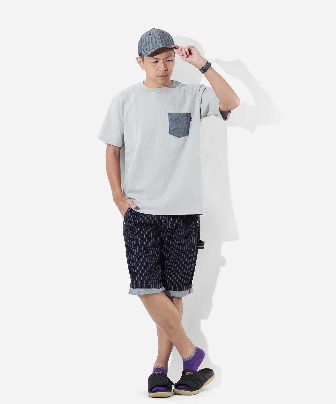 13oz Wabash Painter Shorts / 13oz ウォバッシュ ペインターショーツ