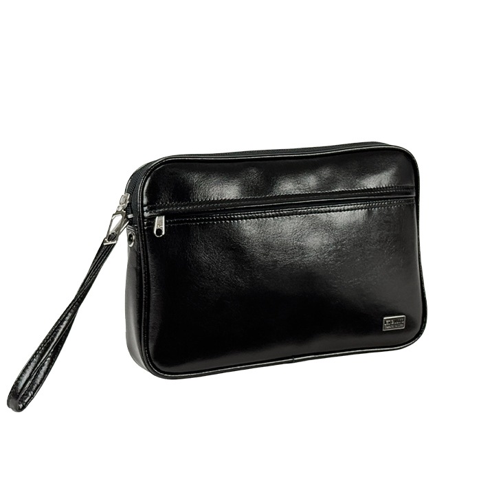 クラッチバッグ スピードケース 集金バッグ 日本製 豊岡製鞄  セカンドバッグ メンズ ビジネス A5サイズ対応  取っ手 黒 KBN25626 G-ガスト G-GUSTO