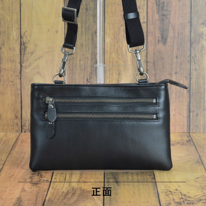 レザーバッグ ショルダーバッグ 日本製 豊岡製鞄 牛革 本革 メンズ 街持ち 旅行 黒 KBN01041 サドル SADDLE