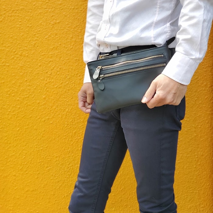 レザーバッグ ショルダーバッグ 日本製 豊岡製鞄 牛革 本革 メンズ 街持ち 旅行 黒 KBN01041 サドル SADDLE