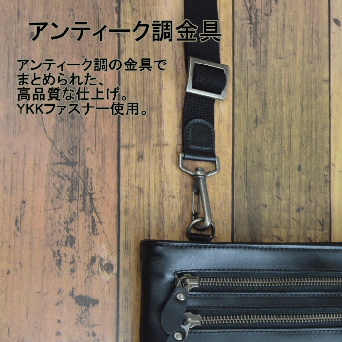 レザーバッグ ショルダーバッグ 日本製 豊岡製鞄 牛革 本革 メンズ 街持ち 旅行 黒 KBN01041 サドル SADDLE