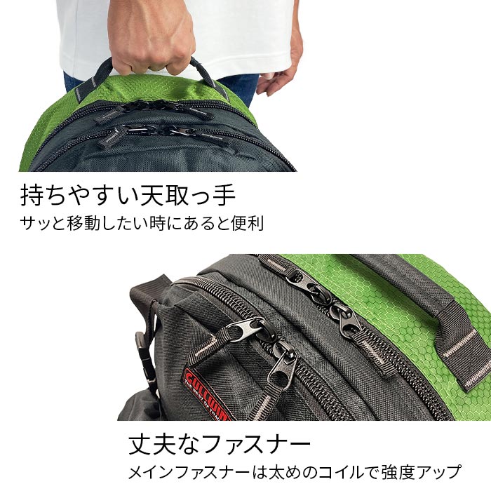 防災の日 ヘルメットリュック デイパック メンズ ヘルメットイン ボール 自転車 バイク スポーツ 現場 大容量 40Ｌ GULLWING KBN42592