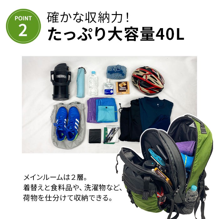 防災の日 ヘルメットリュック デイパック メンズ ヘルメットイン ボール 自転車 バイク スポーツ 現場 大容量 40Ｌ GULLWING KBN42592